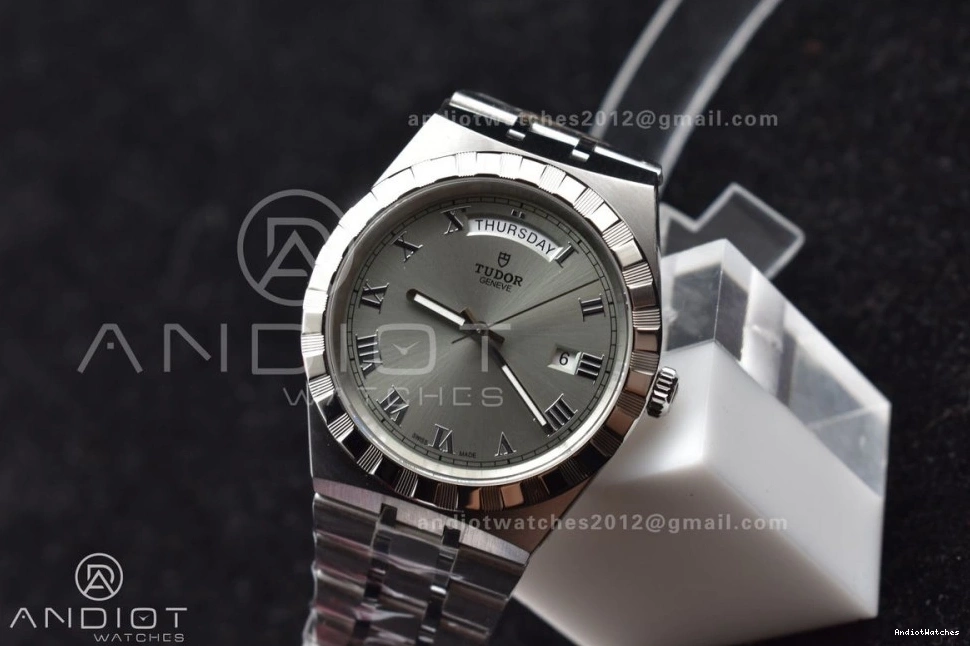 Tudor Dial SS Strap Royal Grey on A 1:1 V7F Trendsetting Best 1198 Edition 0227